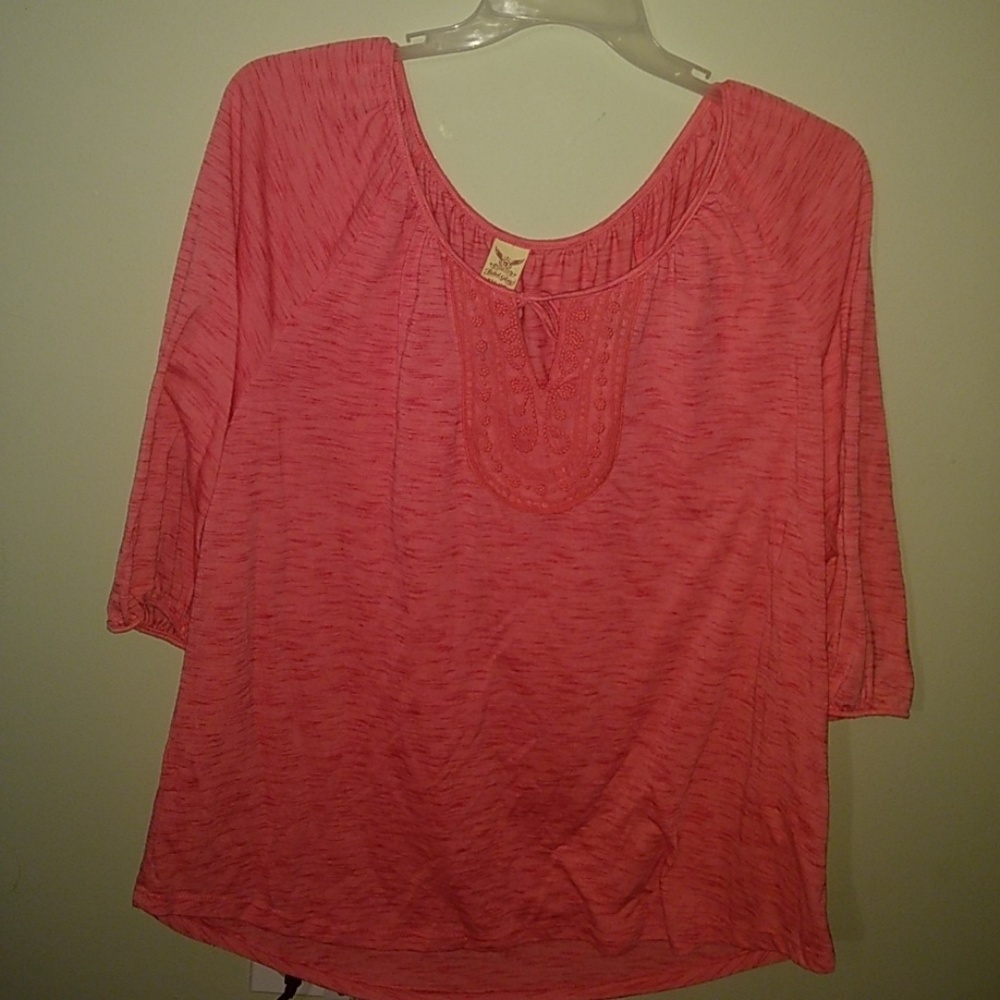 Cute Spring Coral Top